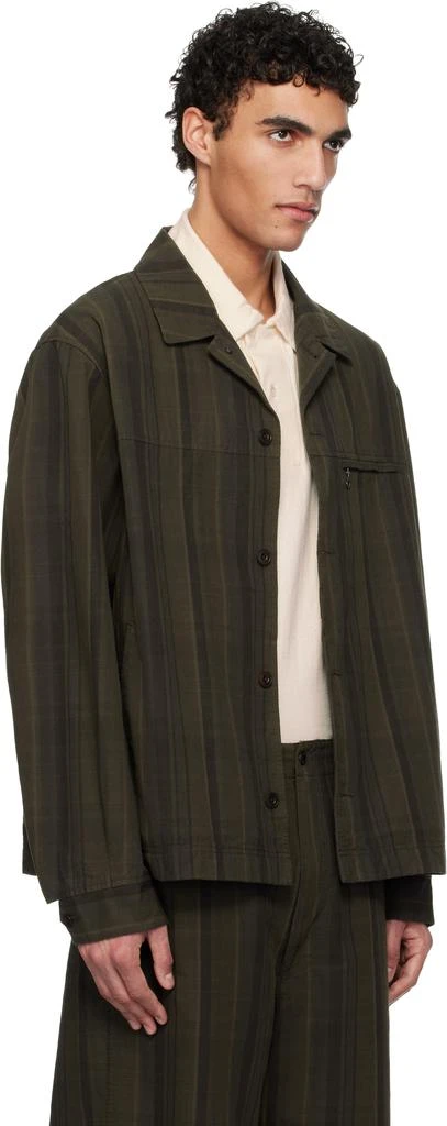 商品Nanamica|Brown Plaid Dock Jacket,价格¥3760,第2张图片详细描述
