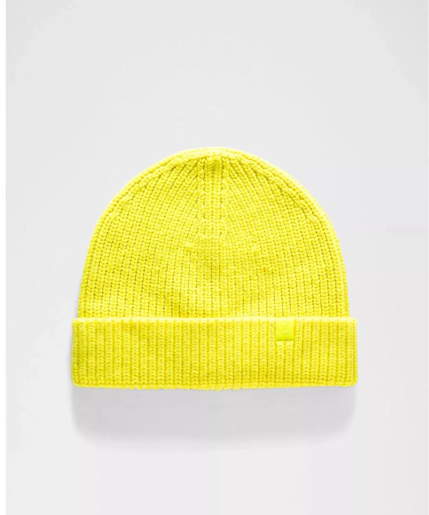 商品Lululemon|Close-Fit Wool-Blend Ribbed Knit Beanie,价格¥316,第1张图片