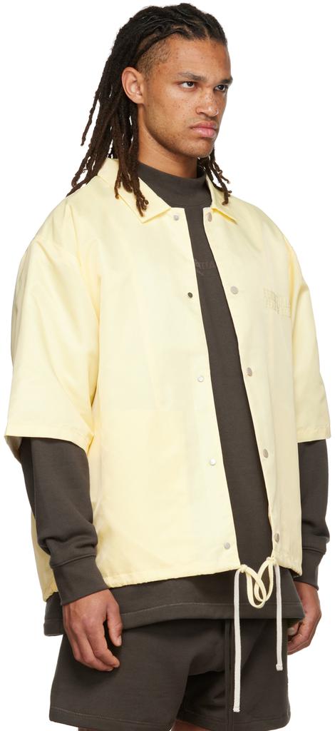 Yellow Nylon Shirt商品第2张图片规格展示