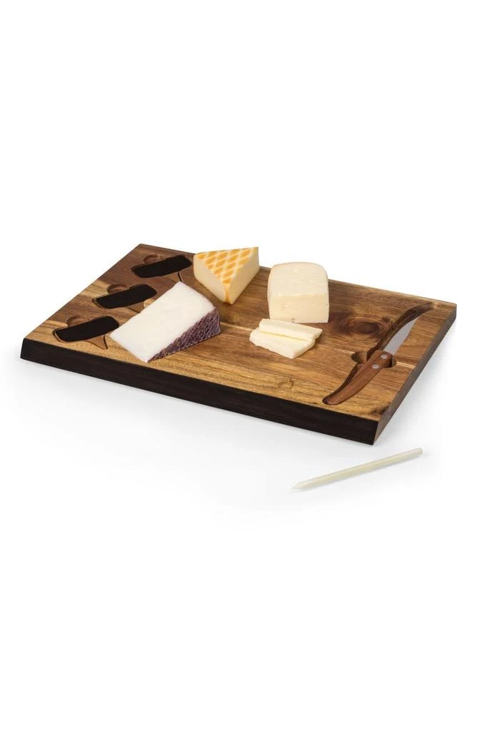 商品Toscana a Picnic Time Brand|TOSCANA Delio Acacia Chalkboard Cheese Board & Tools Set,价格¥310,第2张图片详细描述