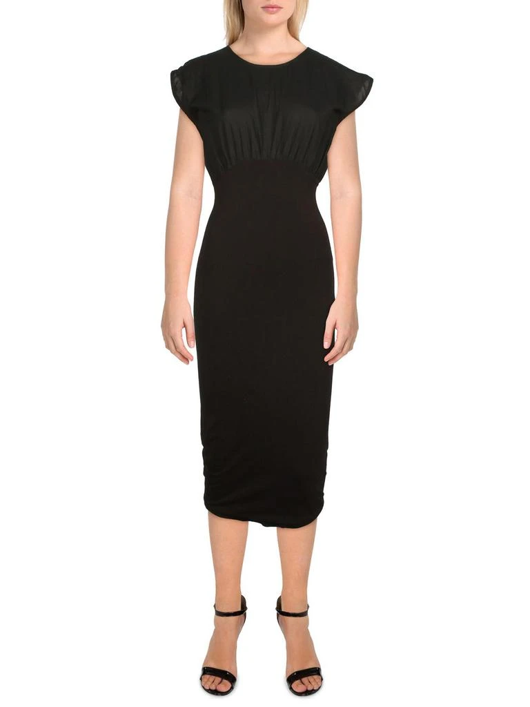 商品ATM|Womens Pleated Midi Sheath Dress,价格¥247,第1张图片