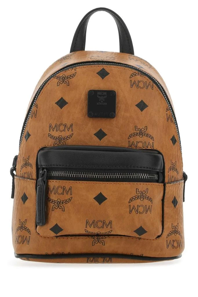 商品MCM|MCM Stark Monogram Print Zipped Backpack,价格¥4463,第1张图片