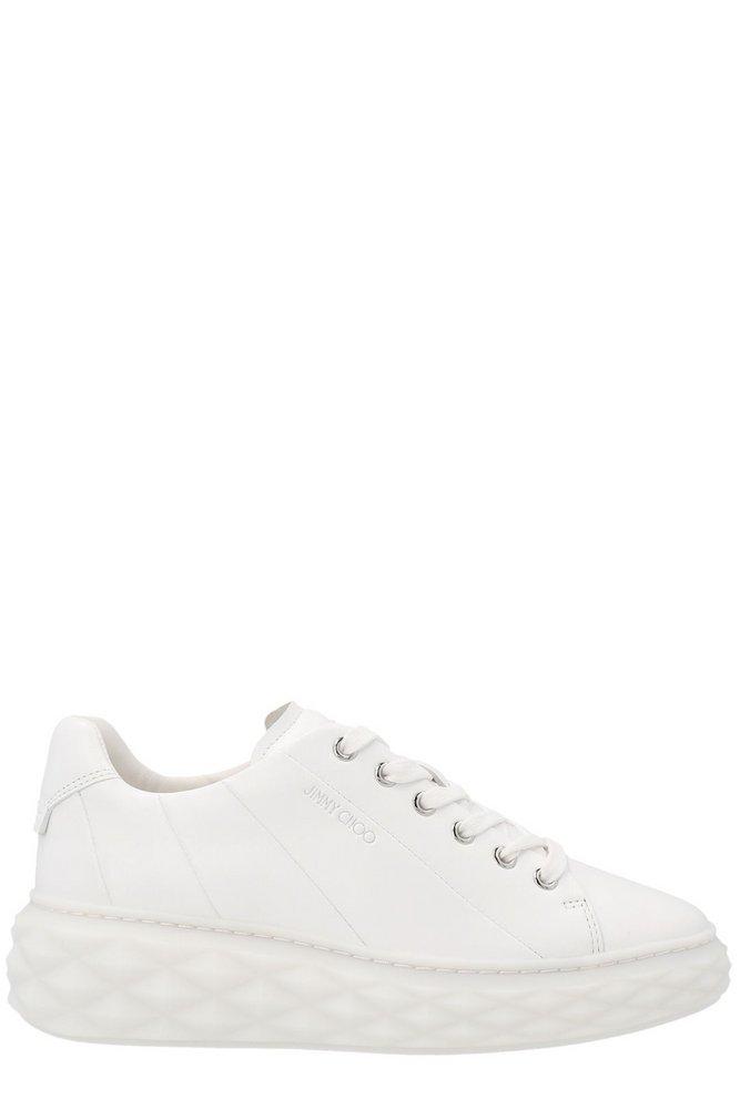 Jimmy Choo | Jimmy Choo Diamond Light Maxi/F Lace-Up Sneakers 1799.37元 商品图片