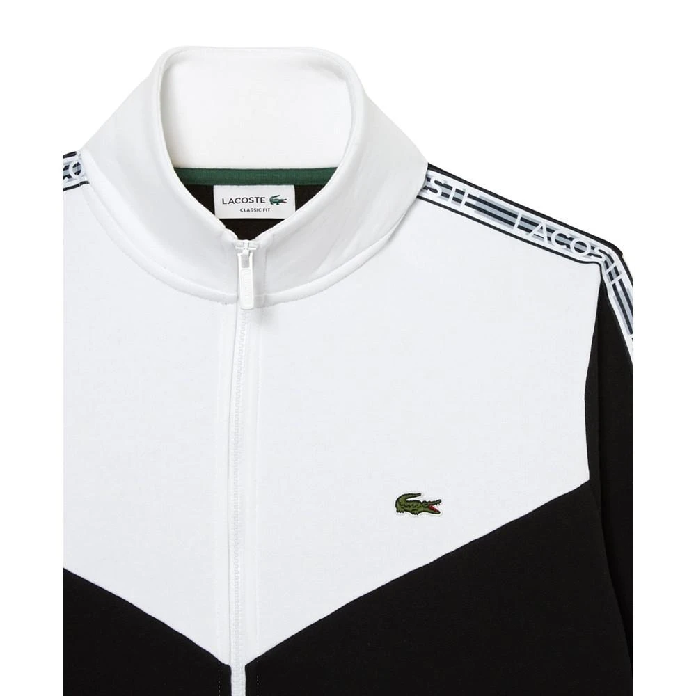 商品Lacoste|Men's Classic Fit Colorblocked Zip-Front Sweatshirt,价格¥1318,第3张图片详细描述