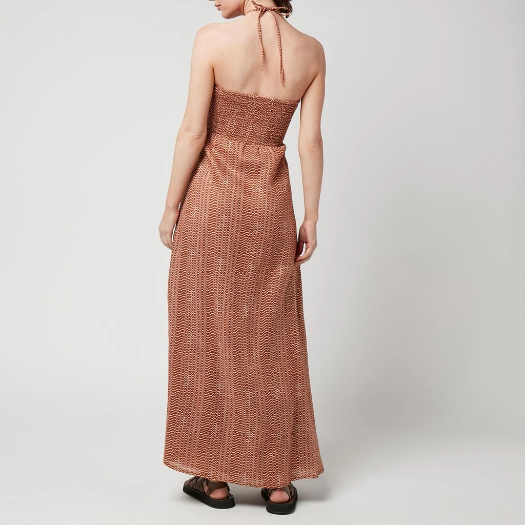 商品Faithfull the Brand|Faithfull The Brand Women's La Costa Maxi Dress - Vadella Print - Cocoa,价格¥1327,第2张图片详细描述
