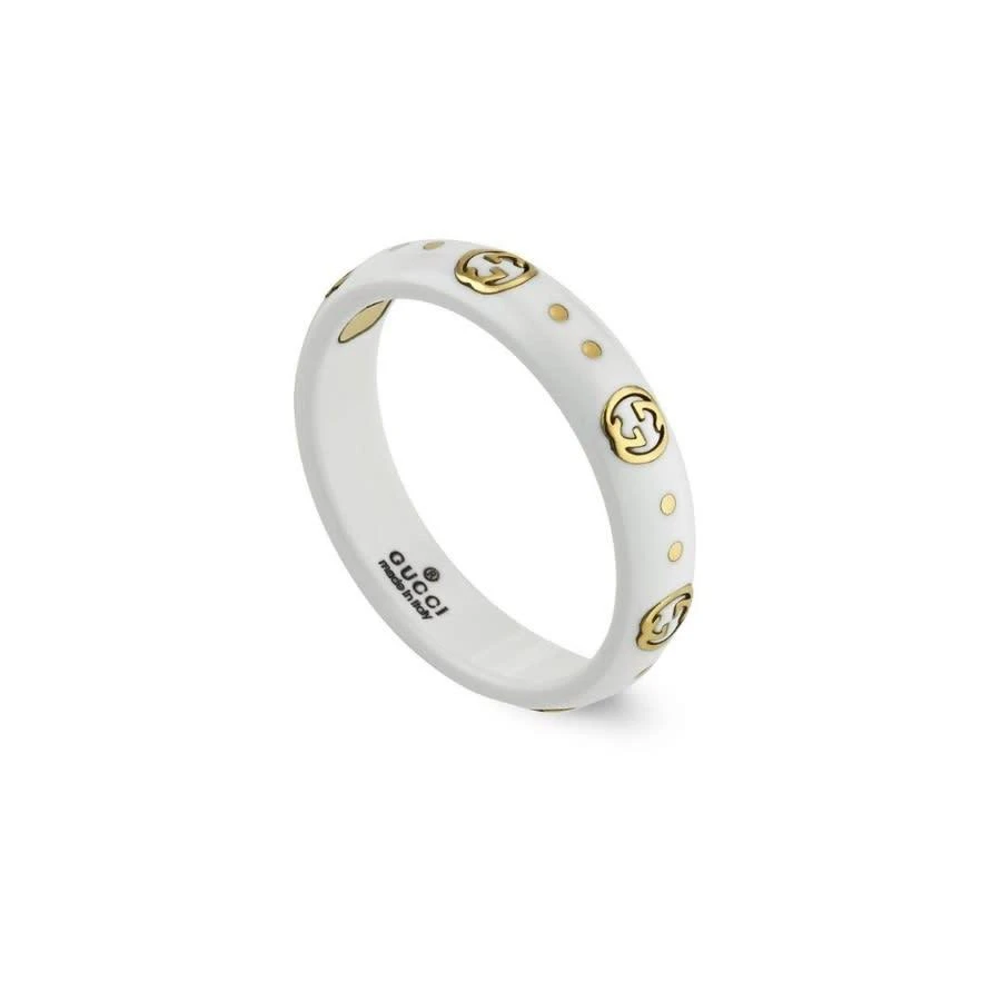 商品Gucci|Icon Ring 18K With Interlocking G,价格¥4850,第1张图片