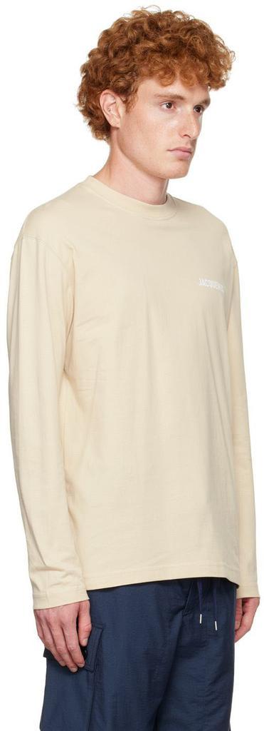 商品Jacquemus|Beige 'Le T-Shirt Manches Longues' Long Sleeve T-Shirt,价格¥595,第4张图片详细描述
