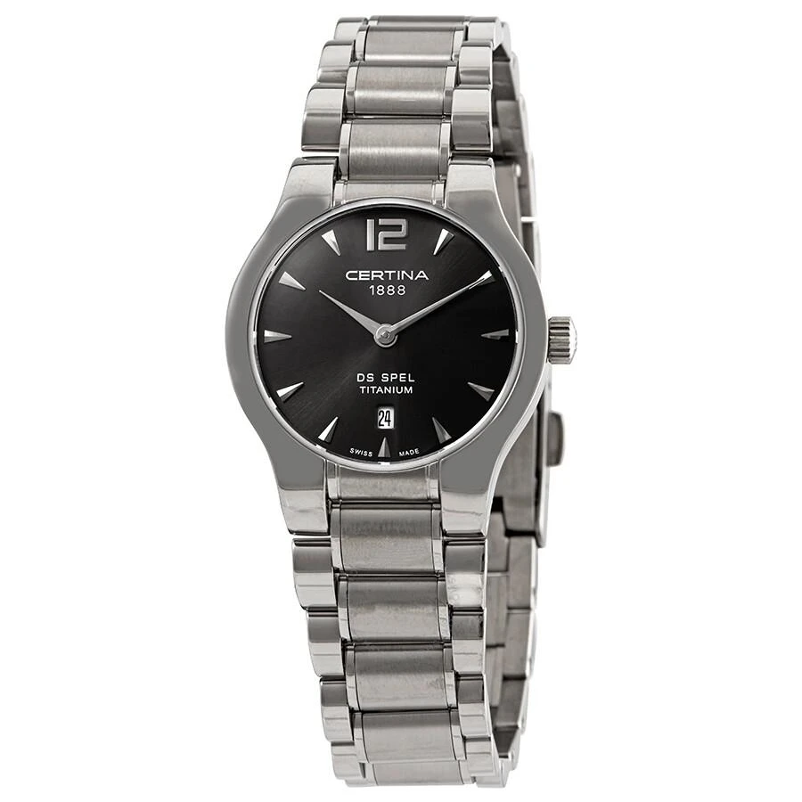 商品Certina|DS Spel Lady Quartz Black Dial Ladies Watch C012.209.44.087.00,价格¥1405,第1张图片