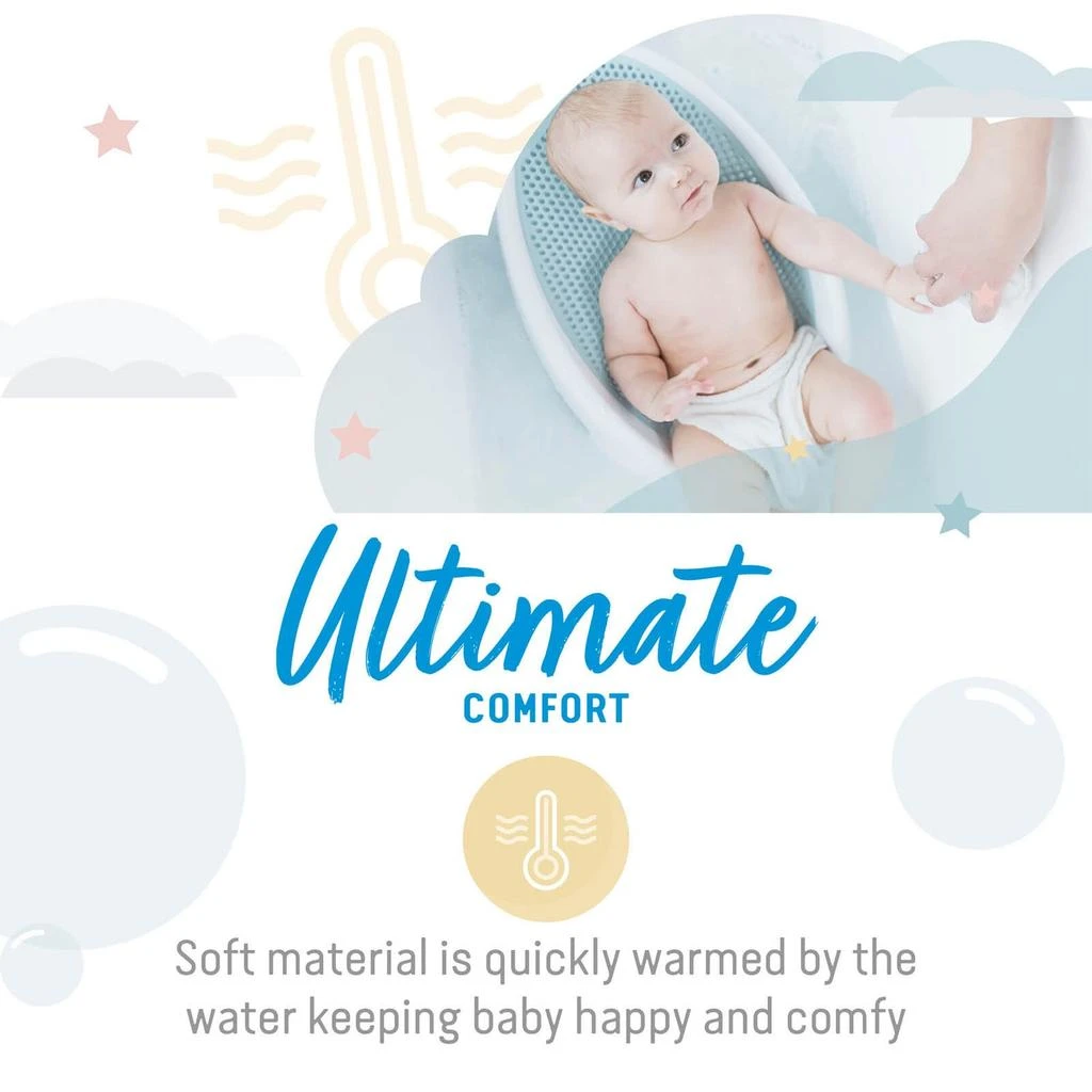 商品The Hut|Angelcare Soft Touch Baby Bath Support - Aqua,价格¥249,第3张图片详细描述