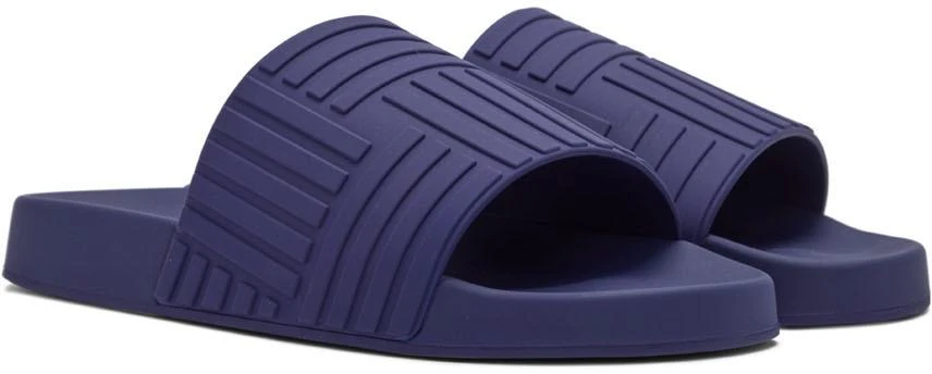 商品Bottega Veneta|Purple Slider Sandals,价格¥3917,第4张图片详细描述