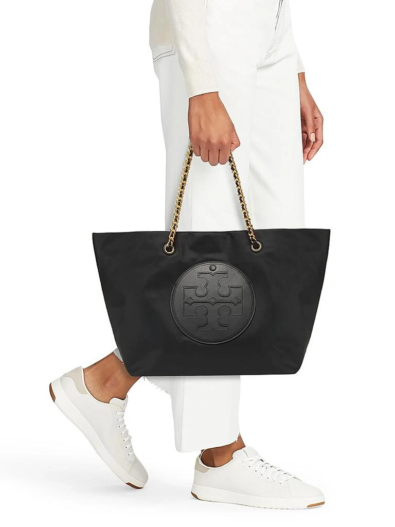 商品Tory Burch|Ella Leather Chain Tote Bag,价格¥2257,第2张图片详细描述