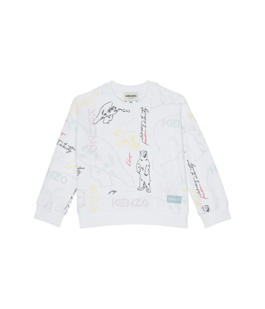 商品Kenzo|Polar Bear Print Pullover (Little Kids/Big Kids),价格¥528,第1张图片