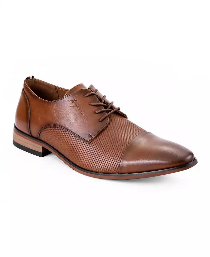 商品Tommy Hilfiger|Men's Sheldon Lace Up Dress Oxfords,价格¥403,第1张图片