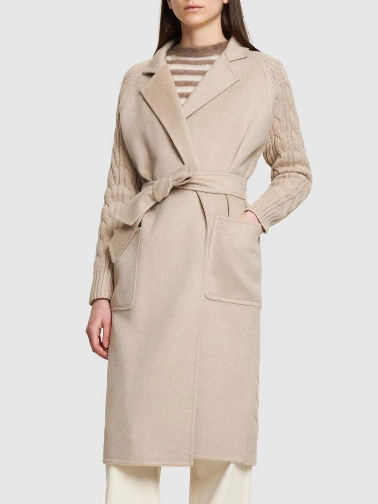 商品Max Mara|"hello" Wool & Cashmere Midi Coat,价格¥10398,第2张图片详细描述