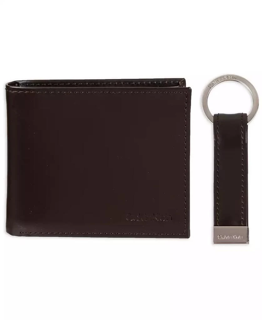 商品Calvin Klein|Men's RFID Passcase Wallet & Key Fob Set,价格¥262,第1张图片