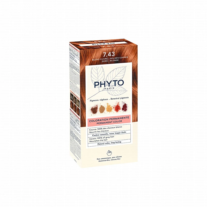PHYTO发朵全色系染发剂112ml（显影乳液50ml+染色剂50ml+发膜12ml） 商品