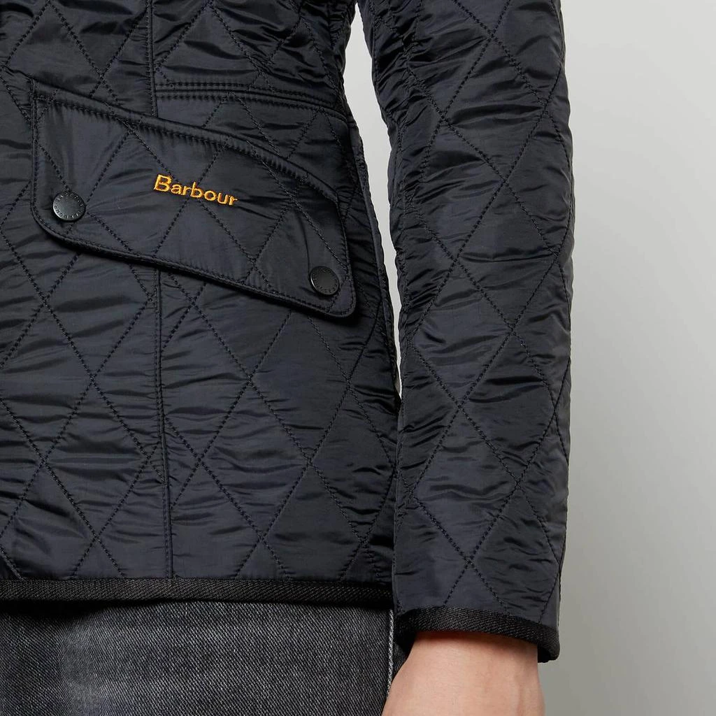 商品Barbour|Barbour Women's Cavalry Polarquilt Jacket - Black,价格¥1419,第4张图片详细描述