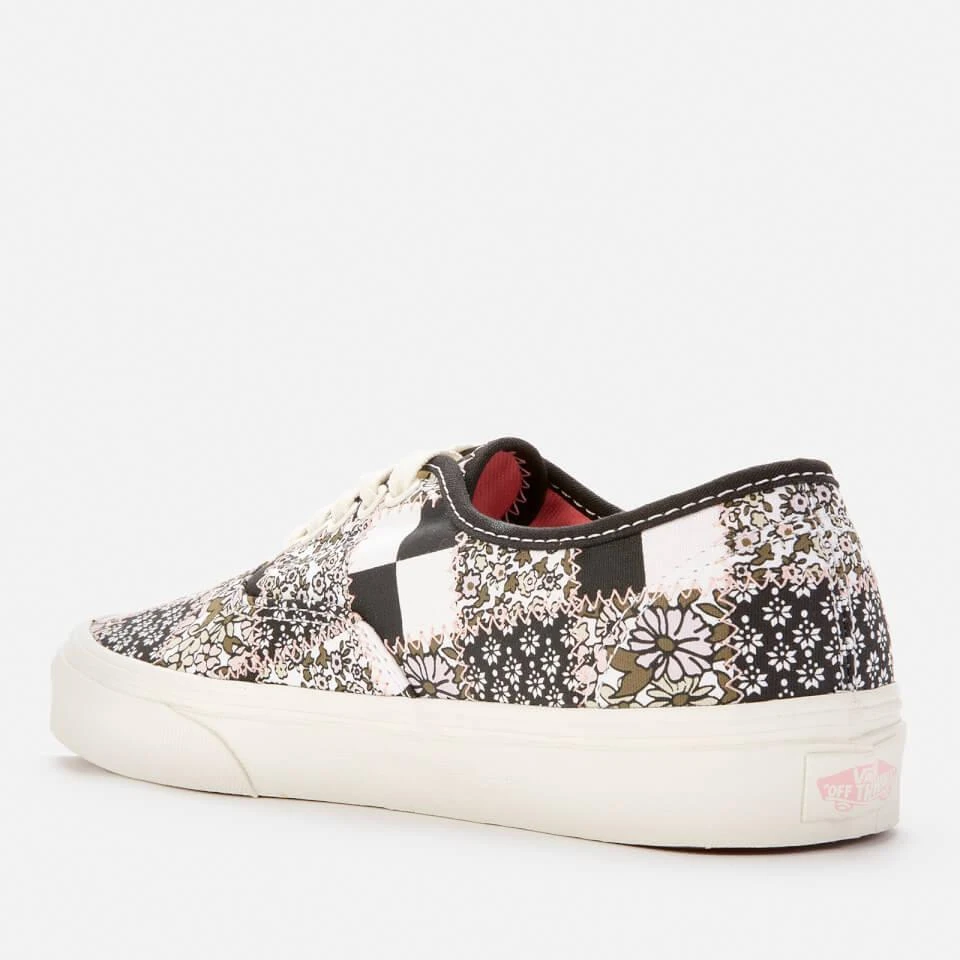商品Vans|VANS WOMEN'S PATCHWORK FLORAL AUTHENTIC TRAINERS - MULTI/MARSHMALLOW,价格¥192,第2张图片详细描述