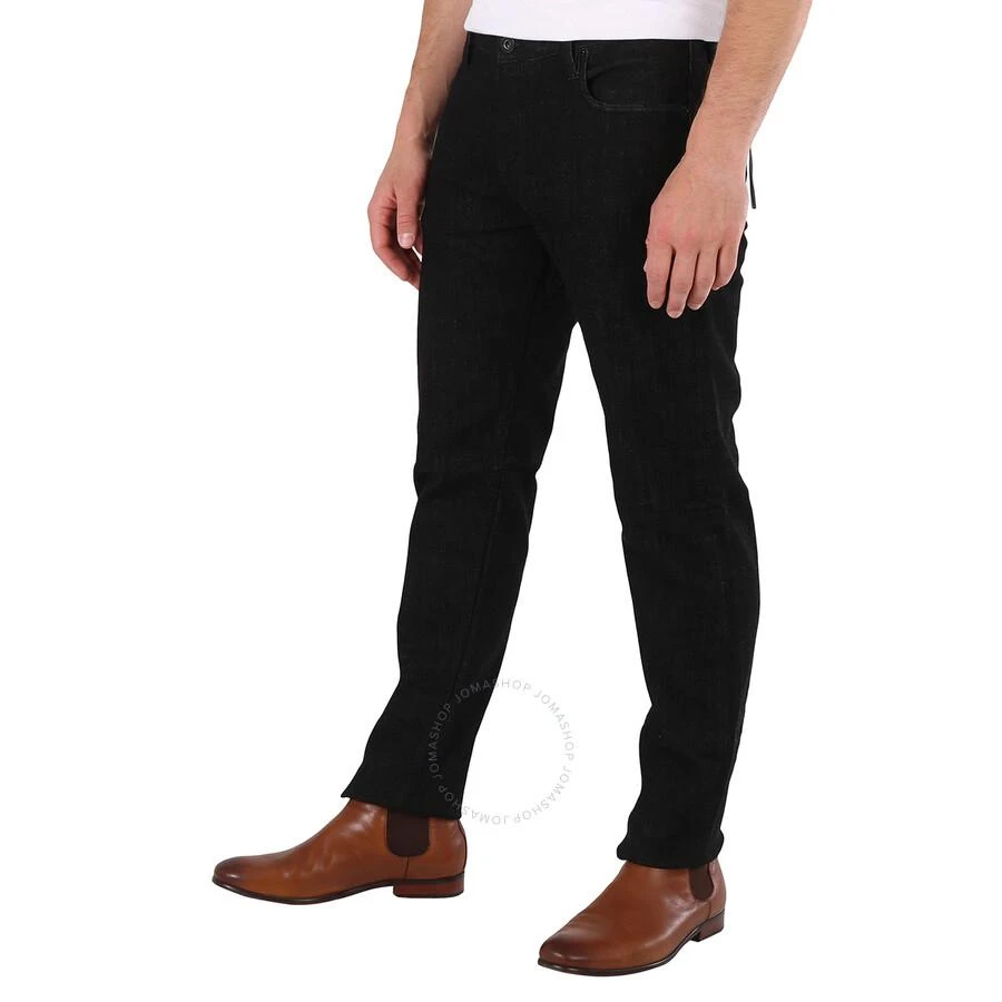 商品Emporio Armani|Emporio Armani Men's Denim Black Cotton-Blend Straight-Leg Jeans, Waist Size 30",价格¥514,第3张图片详细描述