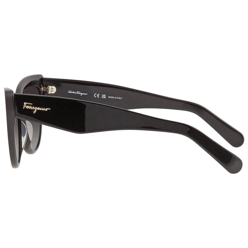 商品Salvatore Ferragamo|Salvatore Ferragamo Grey Cat Eye Ladies Sunglasses SF930S 001 56,价格¥564,第3张图片详细描述