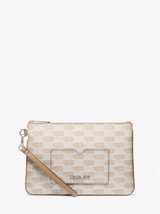 商品Michael Kors|Jet Set Large Logo 2-in-1 Wristlet,价格¥592,第3张图片详细描述