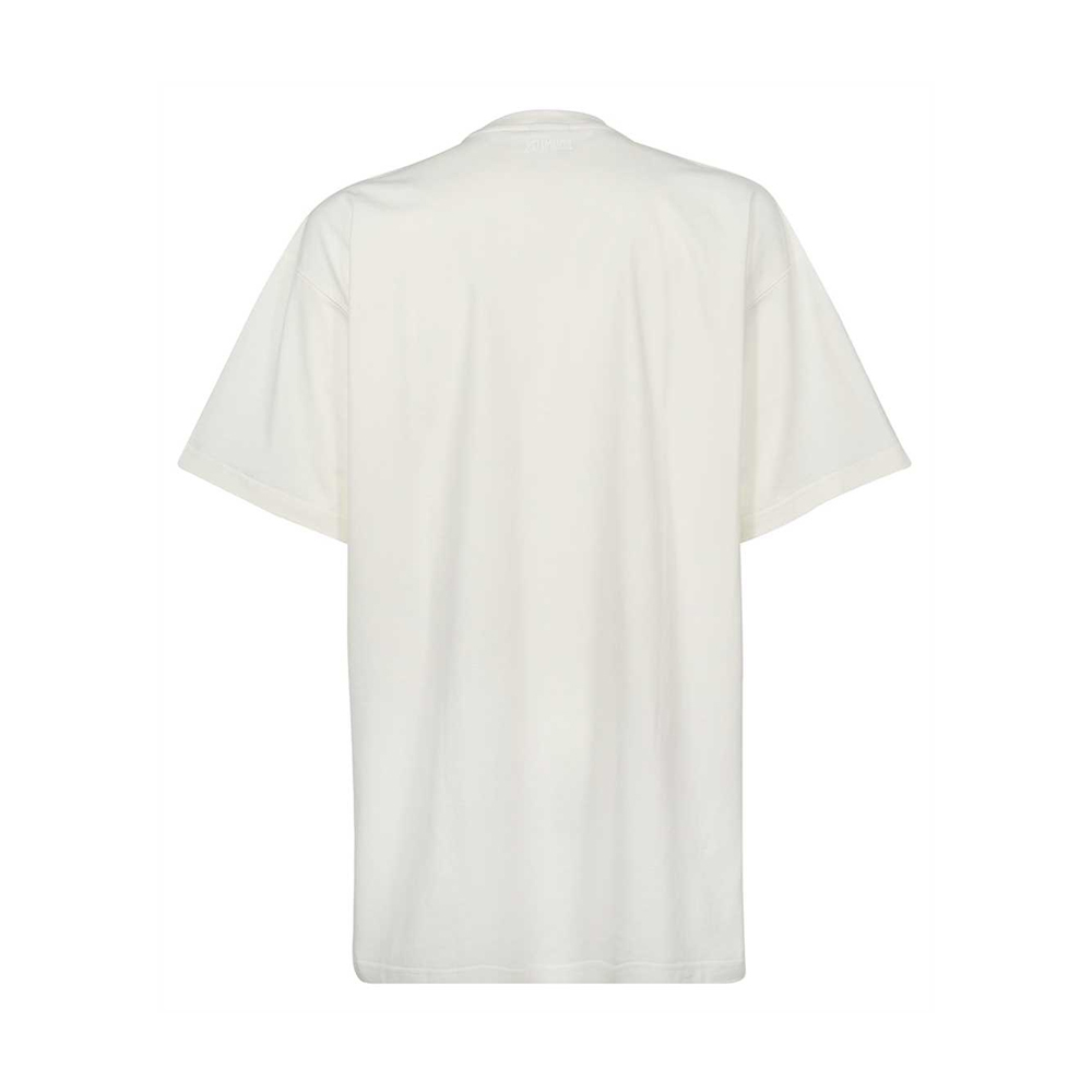 VETEMENTS 男士白色印花圆领短袖T恤 UE51TR520W-WHITE商品第3张图片规格展示