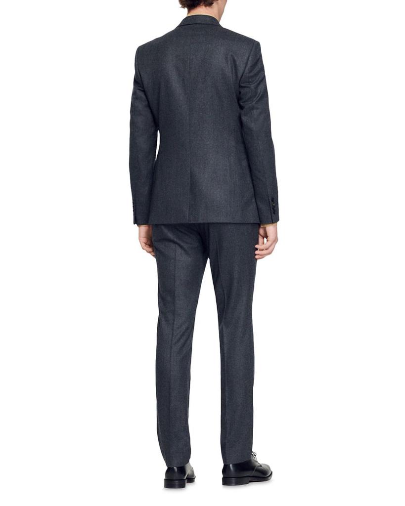 Wool Flannel Suit Jacket商品第2张图片规格展示