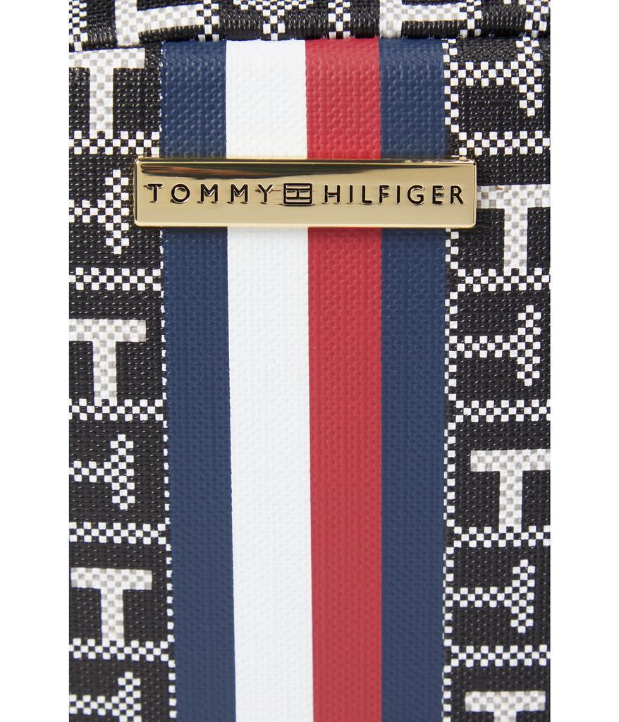 商品Tommy Hilfiger|Waverly II-Crossbody-Coated Square Monogram w/ Varsity Stripe,价格¥305-¥358,第5张图片详细描述
