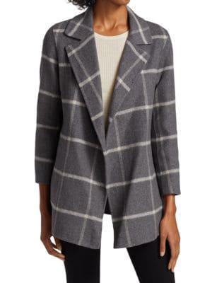 商品Theory|Clairene Wool Cashmere Coat,价格¥1483,第1张图片