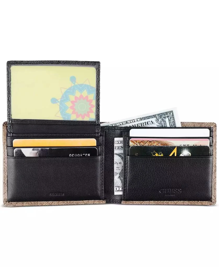 Men's Quattro Patchwork Triangle Logo Wallet 商品