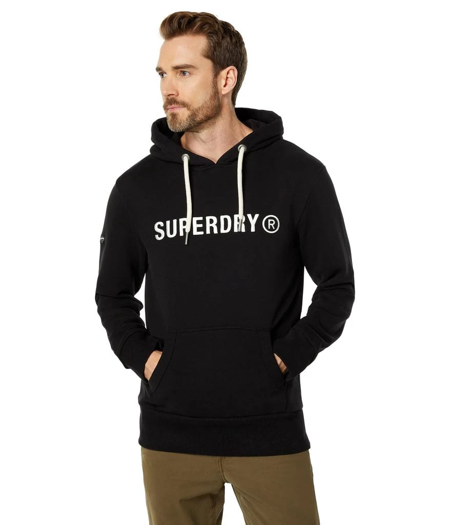 商品Superdry|Vintage Corp Logo Work Hoodie,价格¥442,第1张图片