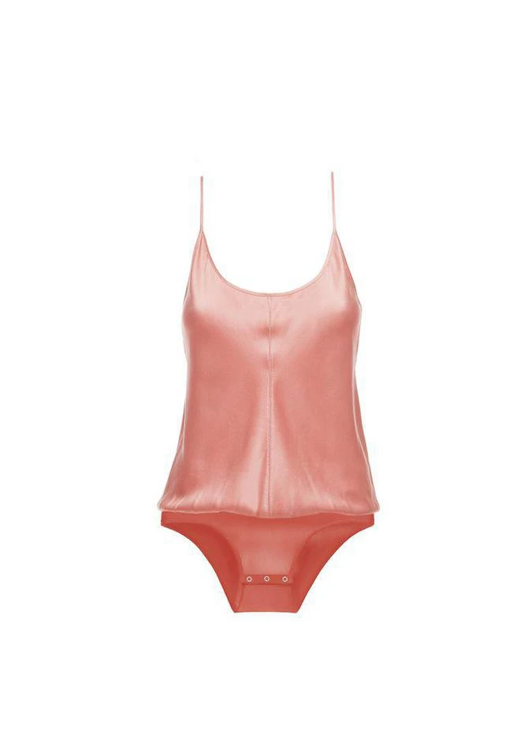 商品Alexander Wang|SILK CHARMEUSE CAMI BODYSUIT,价格¥1017,第2张图片详细描述