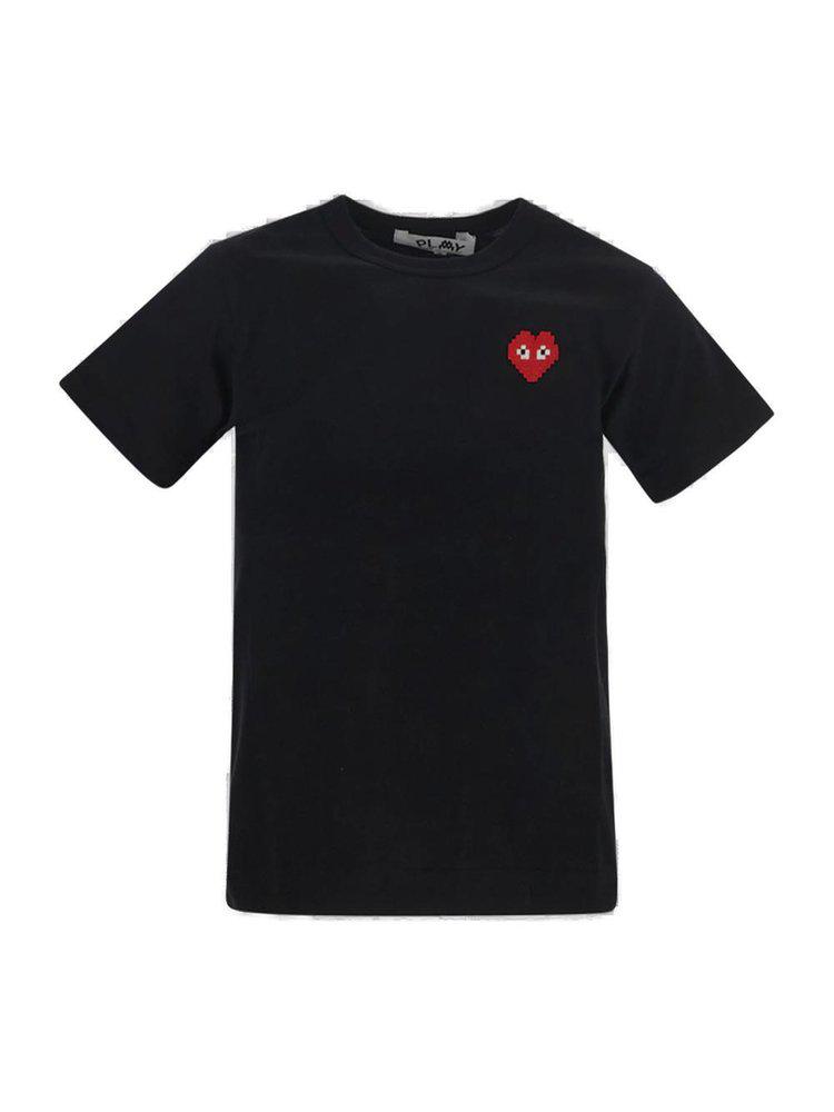 Comme des Garçons Play Crewneck Short-Sleeved T-Shirt商品第1张图片规格展示