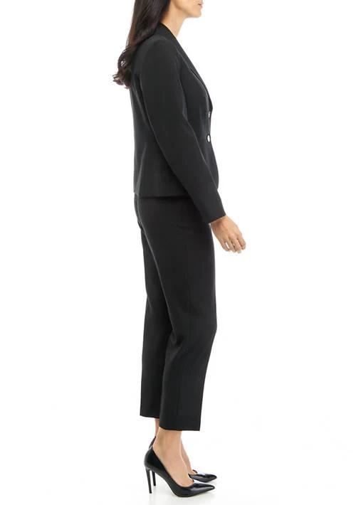 商品Le Suit|Suit Womens Two Button Inset Waist With Elastic Back Pant Set,价格¥1686,第3张图片详细描述