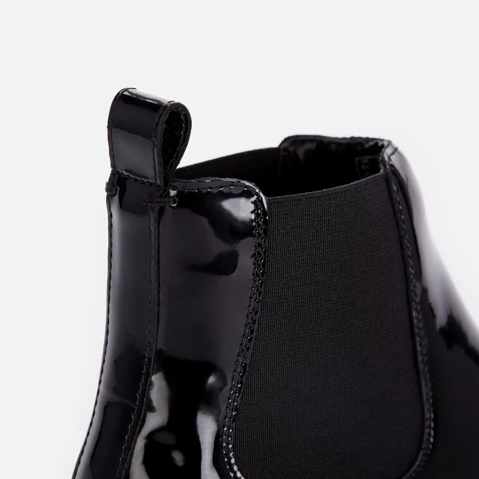 商品Clarks|CLARKS WOMEN'S ORINOCO 2 LANE PATENT CHELSEA BOOTS - BLACK,价格¥604,第4张图片详细描述