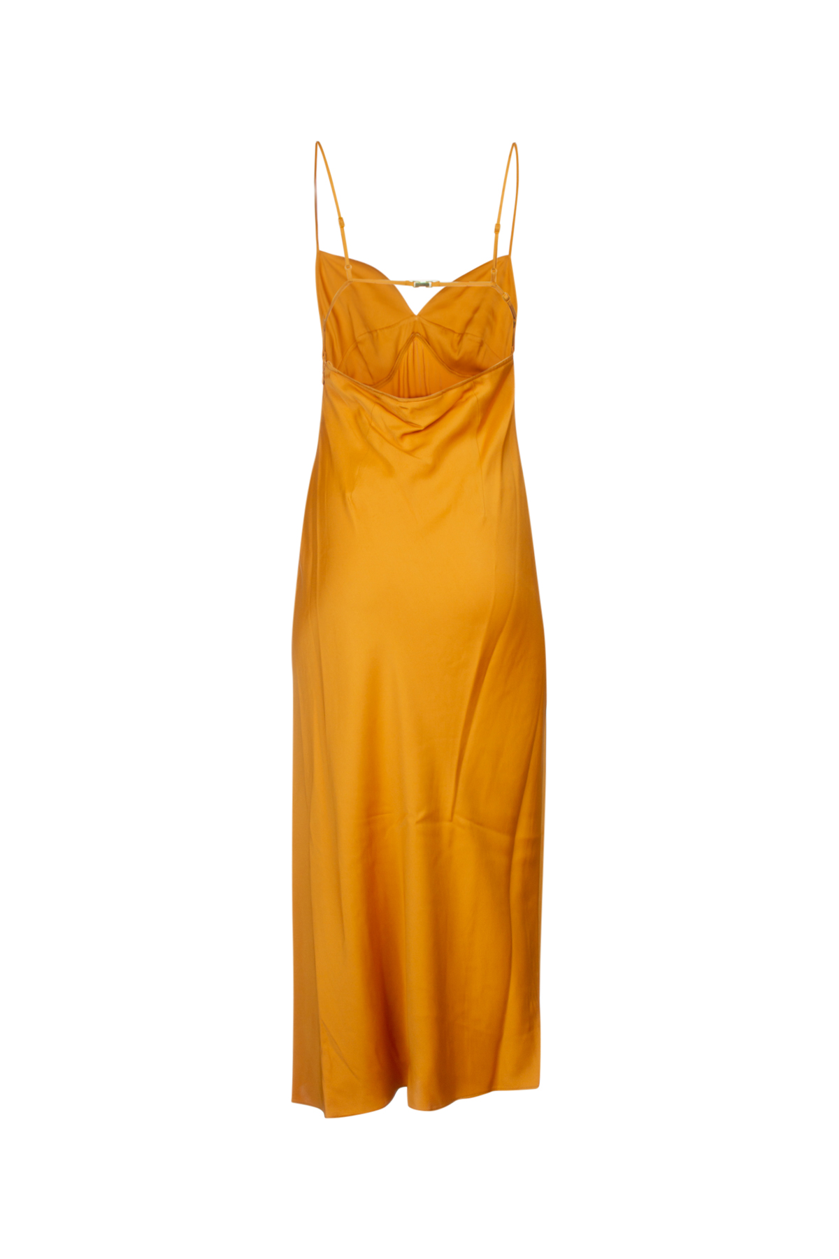 Calvin Klein 女士连衣裙 K20K205228KBH 橙色商品第2张图片规格展示