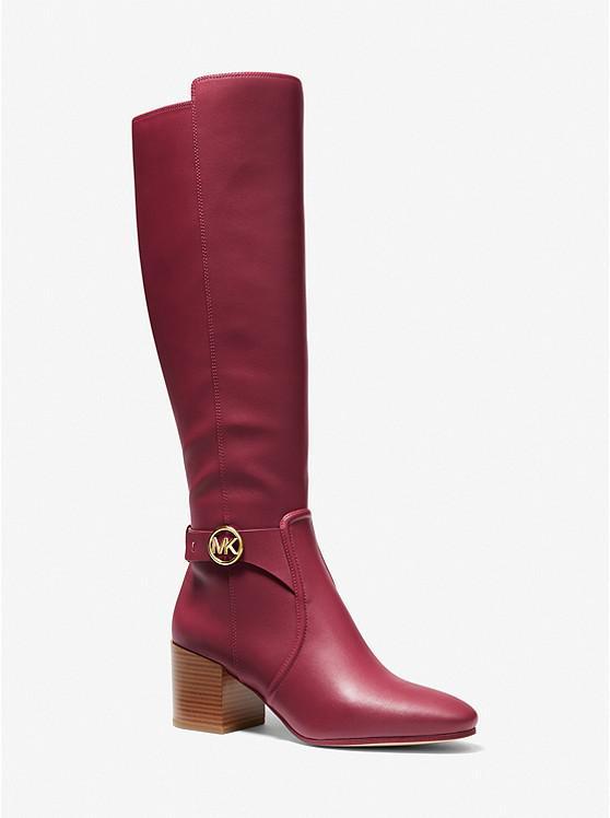 商品Michael Kors|Carmen Faux Leather Riding Boot,价格¥2090,第1张图片