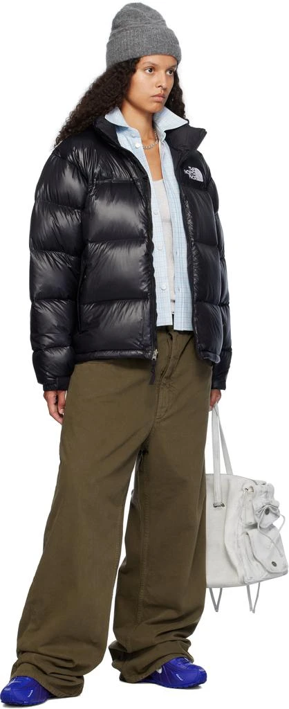 商品The North Face|SSENSE Exclusive Black 1996 Retro Shine Nuptse Down Jacket,价格¥2632,第5张图片详细描述