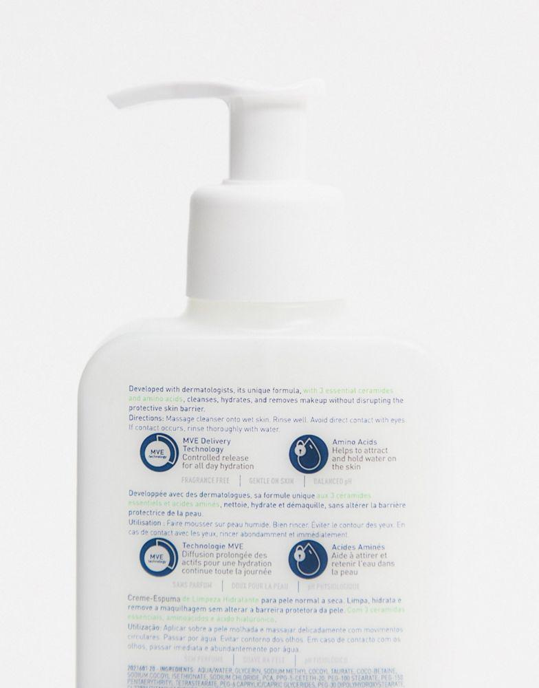 商品CeraVe|CeraVe Hydrating Cream-To-Foam Cleanser for Normal to Dry Skin 236ml,价格¥110,第6张图片详细描述