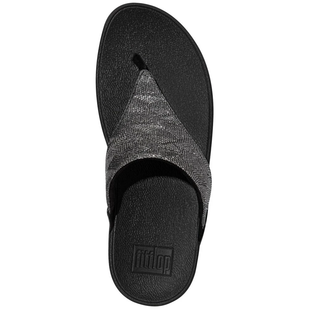 商品FitFlop|Women's Lulu Glitz Toe-Post Sandals,价格¥564,第3张图片详细描述