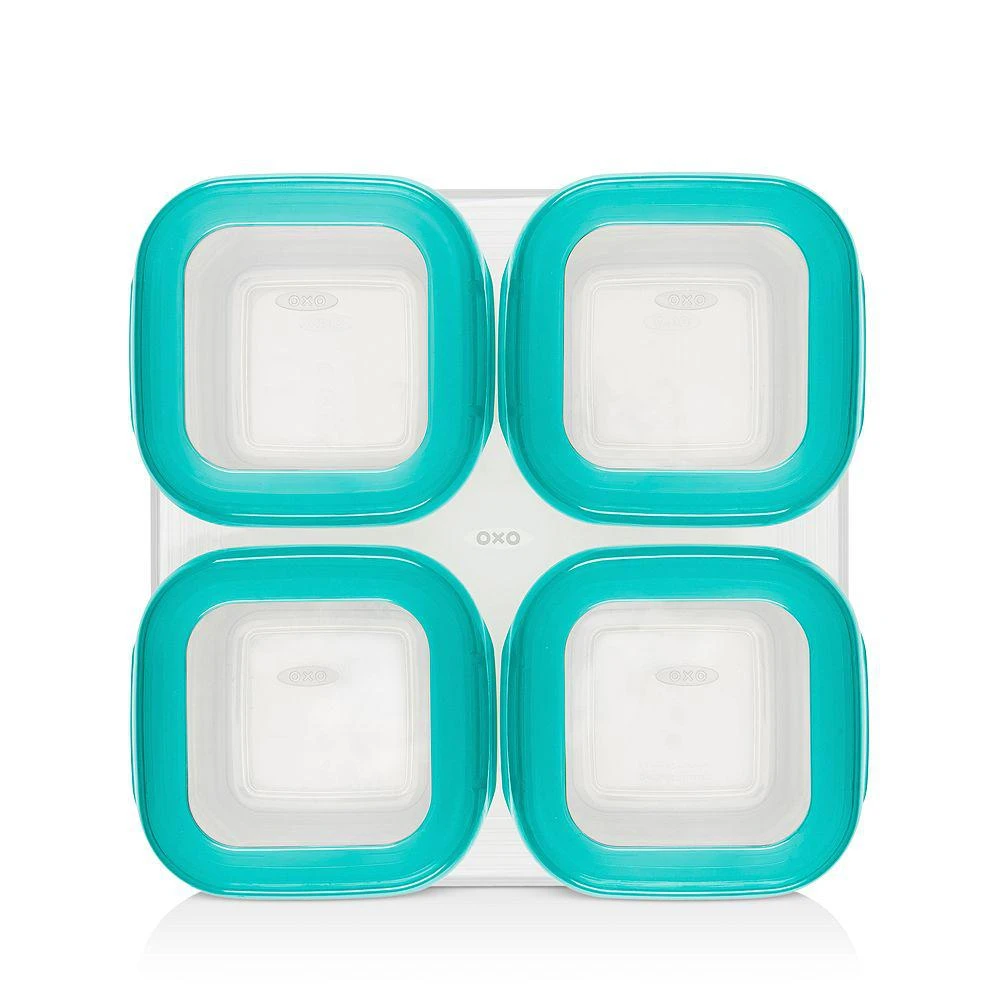 Tot 4-Piece Baby Blocks Freezer Storage Containers 商品