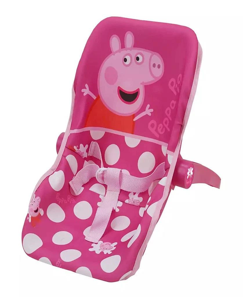 商品Peppa Pig|Baby Doll Pink White Dots Car Seat,价格¥98,第2张图片详细描述