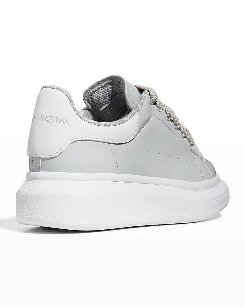 商品Alexander McQueen|Kid's Oversized Leather Sneakers, Toddler/Kids,价格¥941,第3张图片详细描述