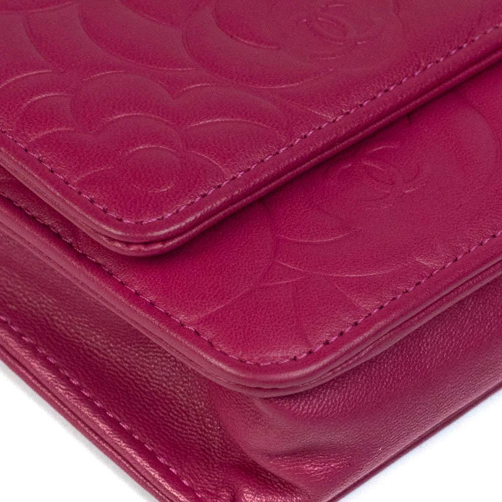 CHANEL WOC Shoulder bag in Pink Leather商品第10张图片规格展示