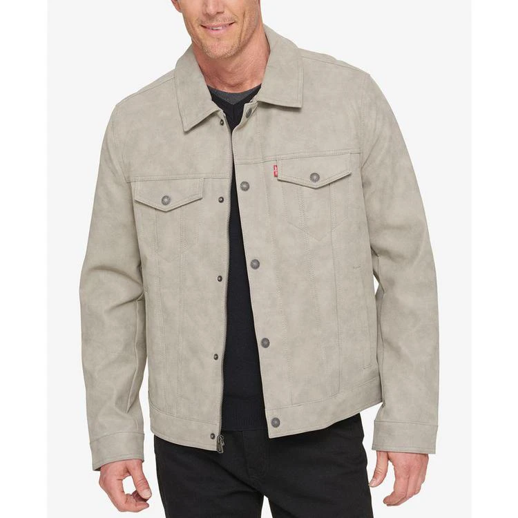 商品Levi's|男士 Faux Suede 牛仔外套,价格¥374,第3张图片详细描述