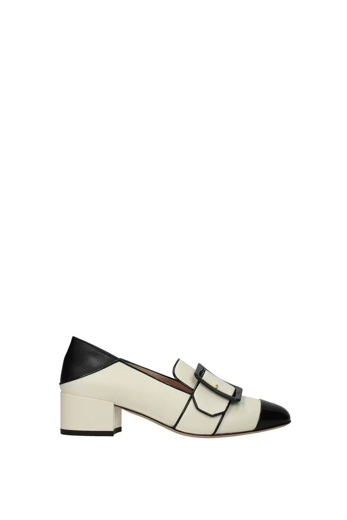 商品Bally|Pumps Leather Beige Black,价格¥2197,第1张图片