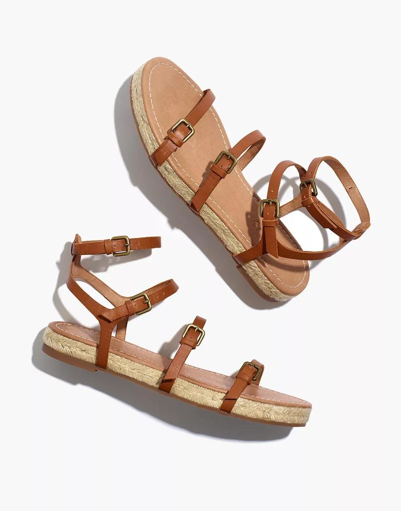 商品Madewell|The Bianca Gladiator Espadrille Sandal,价格¥701,第1张图片