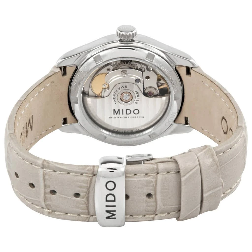 商品MIDO|Belluna Automatic White Dial Ladies Watch M0242071603600,价格¥2942,第3张图片详细描述