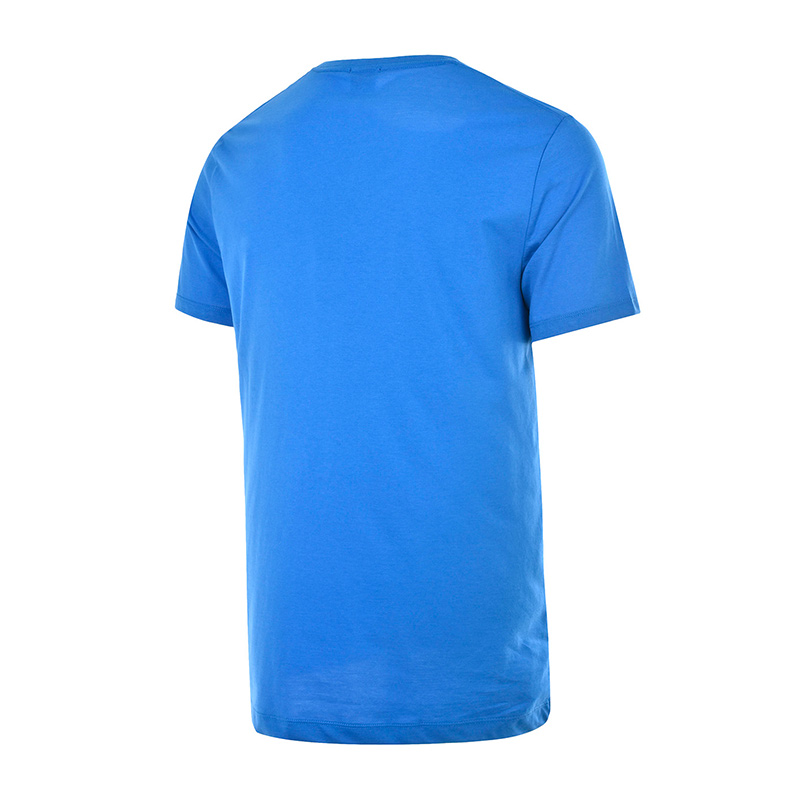 Hugo Boss 雨果博斯 男士蓝色棉质圆领休闲舒适短袖T恤TIBURT33-3816-420商品第4张图片规格展示