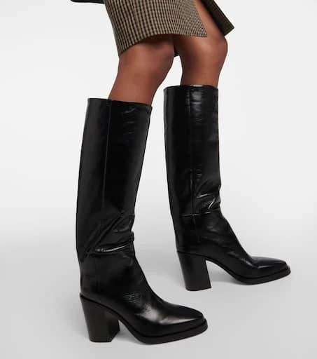 商品Paris Texas|Ophelia leather knee-high boots,价格¥6985,第4张图片详细描述